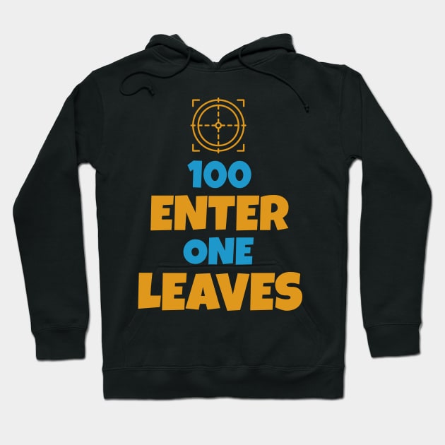 100 Enter 1 Leaves Hoodie by Naumovski